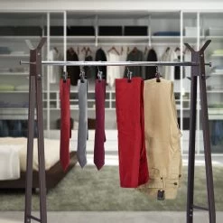 20x Stiefelklammern In Silber/Schwarz -Relaxdays relaxdays 20x stiefelklammern in silber schwarz 2