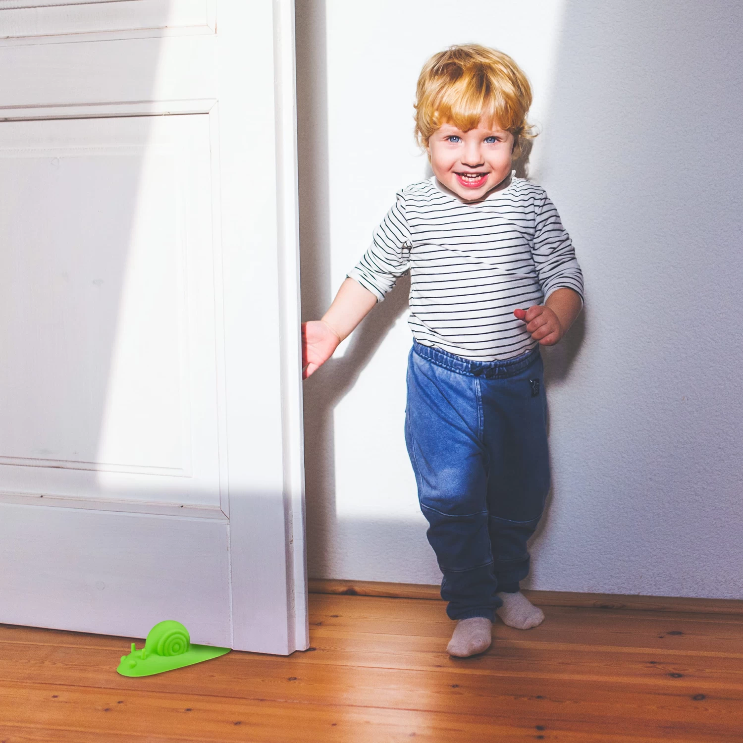 20x Türstopper "Schnecke" In Grün 2 20x Türstopper "Schnecke" In Grün – Bild 2