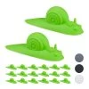 20x Türstopper "Schnecke" In Grün
