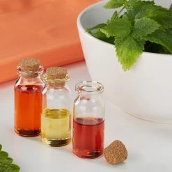 240x Glasfläschchen In Transparent -Relaxdays relaxdays 240x glasflaschchen in transparent 4