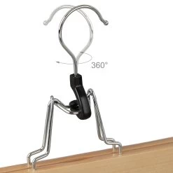 24x Hosenspanner In Natur -Relaxdays relaxdays 24x hosenspanner in natur 6