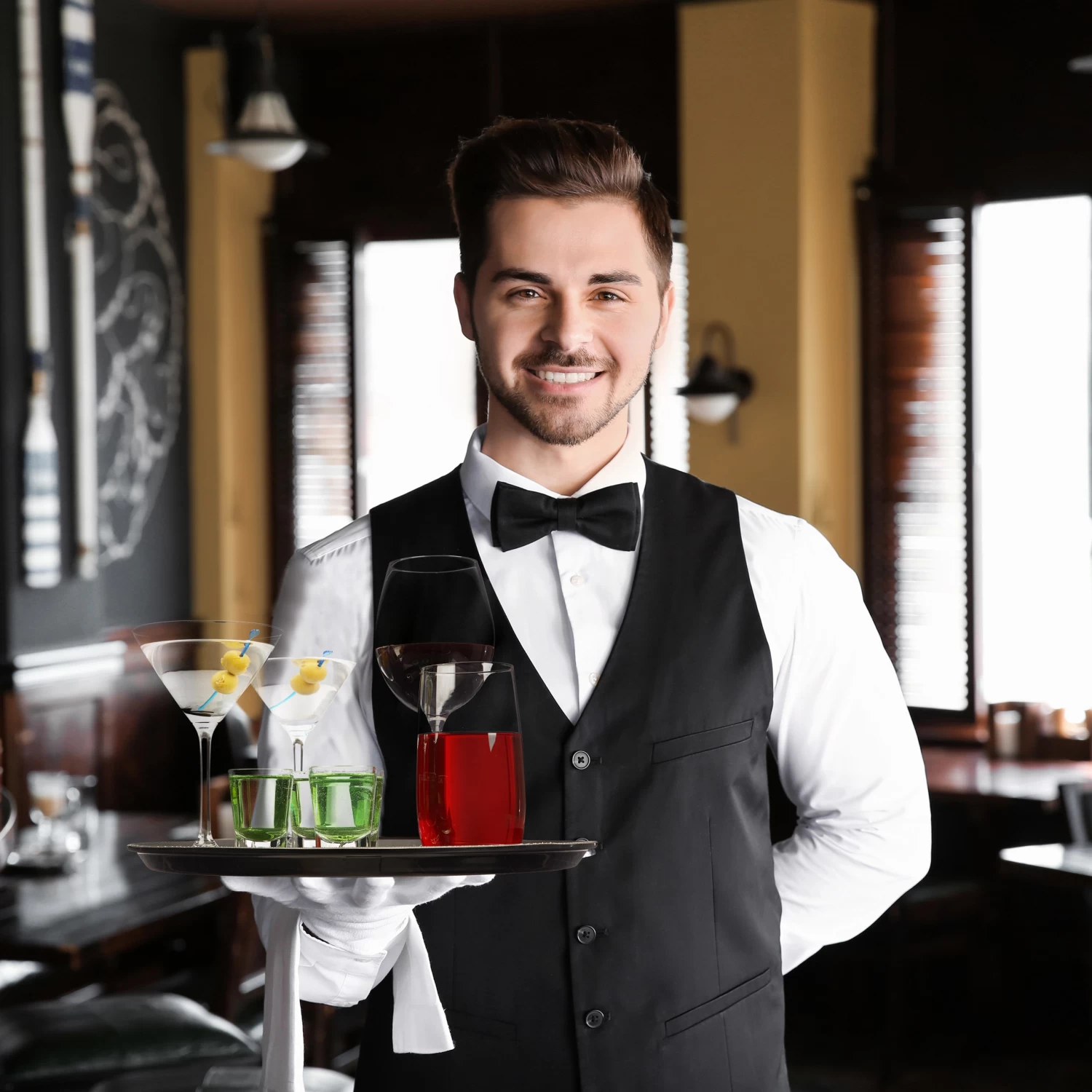 25x Gastrotablett In Schwarz - Ø35 Cm 2 25x Gastrotablett In Schwarz - Ø35 Cm – Bild 2