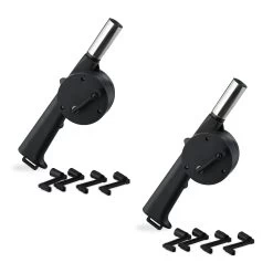 2er-Set: Grillgebläse In Schwarz