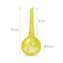 2x Bewässerungskugel In Gelb -Relaxdays relaxdays 2x bewasserungskugel in gelb 3