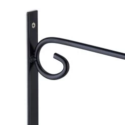 2x Blumenampel Halterung In Schwarz -Relaxdays relaxdays 2x blumenampel halterung in schwarz 5