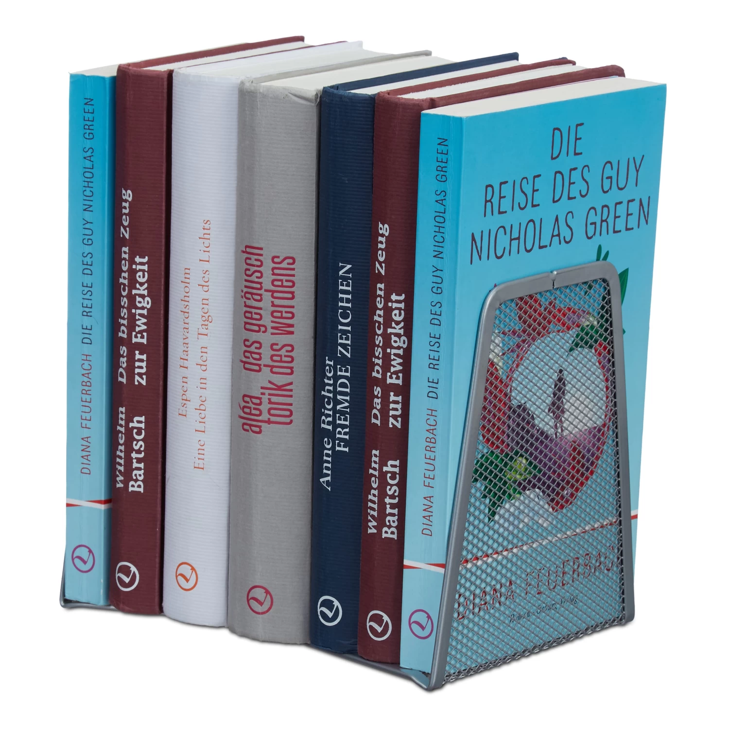 2x Buchstütze In Silber - (B)12,5x (H)14,5 X (T)9 Cm 6 2x Buchstütze In Silber - (B)12,5x (H)14,5 X (T)9 Cm – Bild 6