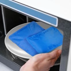 2x Fußkühlpad In Schwarz -Relaxdays relaxdays 2x fusskuhlpad in schwarz 4