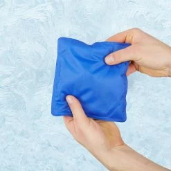 2x Fußkühlpad In Schwarz -Relaxdays relaxdays 2x fusskuhlpad in schwarz 6