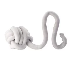 2x Knotenkissen In Gray -Relaxdays relaxdays 2x knotenkissen in gray 6