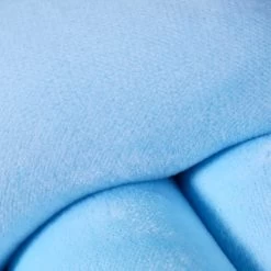 2x Knotenkissen In Hellblau - Ø 25 Cm -Relaxdays relaxdays 2x knotenkissen in hellblau o 25 cm 5