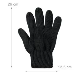 2x Ofenhandschuh In Schwarz -Relaxdays relaxdays 2x ofenhandschuh in schwarz 2