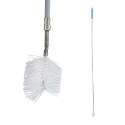 2x Rohrreinigungsbürste In Grau