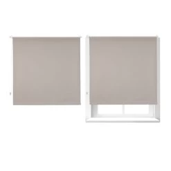 2x Thermorollo In Braun - (B)120 X (H)160 Cm