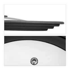 2x Topfdeckel In Schwarz - Ø20-24 Cm -Relaxdays relaxdays 2x topfdeckel in schwarz o20 24 cm 5