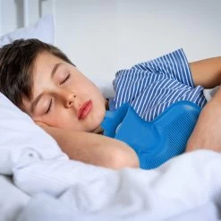 2x Wärmflasche In Blau -Relaxdays relaxdays 2x warmflasche in blau 2