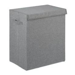 2x Wäschekorb In Grau - 61 L