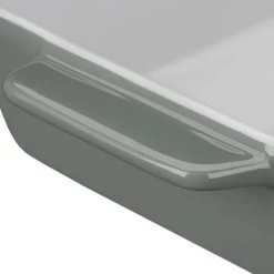 3 Tlg. Auflaufform Set In Grau/ Weiß -Relaxdays relaxdays 3 tlg auflaufform set in grau weiss 5