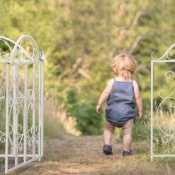 3-tlg. Gartentor In Weiß - (B)185 X (H)98,5 X (T)2,5 Cm -Relaxdays relaxdays 3 tlg gartentor in weiss b 185 x h 98 5 x t 2 5 cm 2