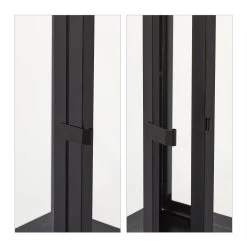 3-tlg. Laternen Set In Schwarz -Relaxdays relaxdays 3 tlg laternen set in schwarz 5