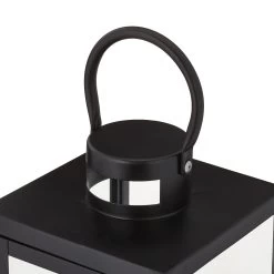 3-tlg. Laternen Set In Schwarz -Relaxdays relaxdays 3 tlg laternen set in schwarz 6