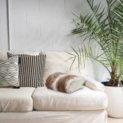 3 X Felldecke In Braun - 150x200 Cm -Relaxdays relaxdays 3 x felldecke in braun 150x200 cm 4