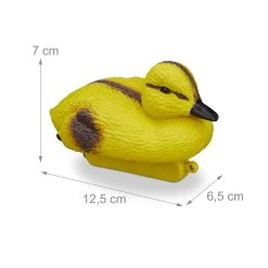 30x Teichente In Gelb/ Schwarz -Relaxdays relaxdays 30x teichente in gelb schwarz 3