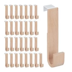 30x Türhaken In Weiß/Natur - (B)2,5 X (H)13 X (T)6 Cm 15 30x Türhaken In Weiß/Natur - (B)2,5 X (H)13 X (T)6 Cm -Relaxdays relaxdays 30x turhaken in weiss natur b 2 5 x h 13 x t 6 cm 7