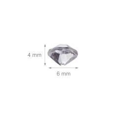 36000x Dekodiamanten In Transparent -Relaxdays relaxdays 36000x dekodiamanten in transparent 3