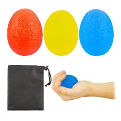 3er-Set: Griffbälle In Rot/Gelb/Blau