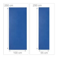 3tlg. Bierzeltgarnitur In Blau -Relaxdays relaxdays 3tlg bierzeltgarnitur in blau 3