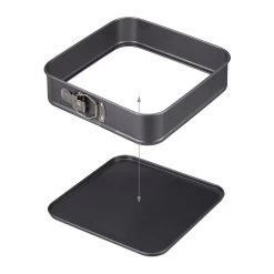 3tlg. Springform-Set In Anthrazit -Relaxdays relaxdays 3tlg springform set in anthrazit 6