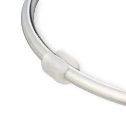 3x Bananenhalter In Silber -Relaxdays relaxdays 3x bananenhalter in silber 5