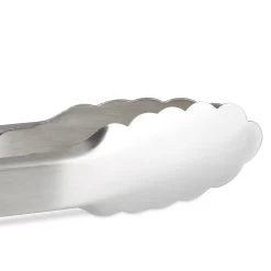 3x Grillzange In Silber -Relaxdays relaxdays 3x grillzange in silber 3