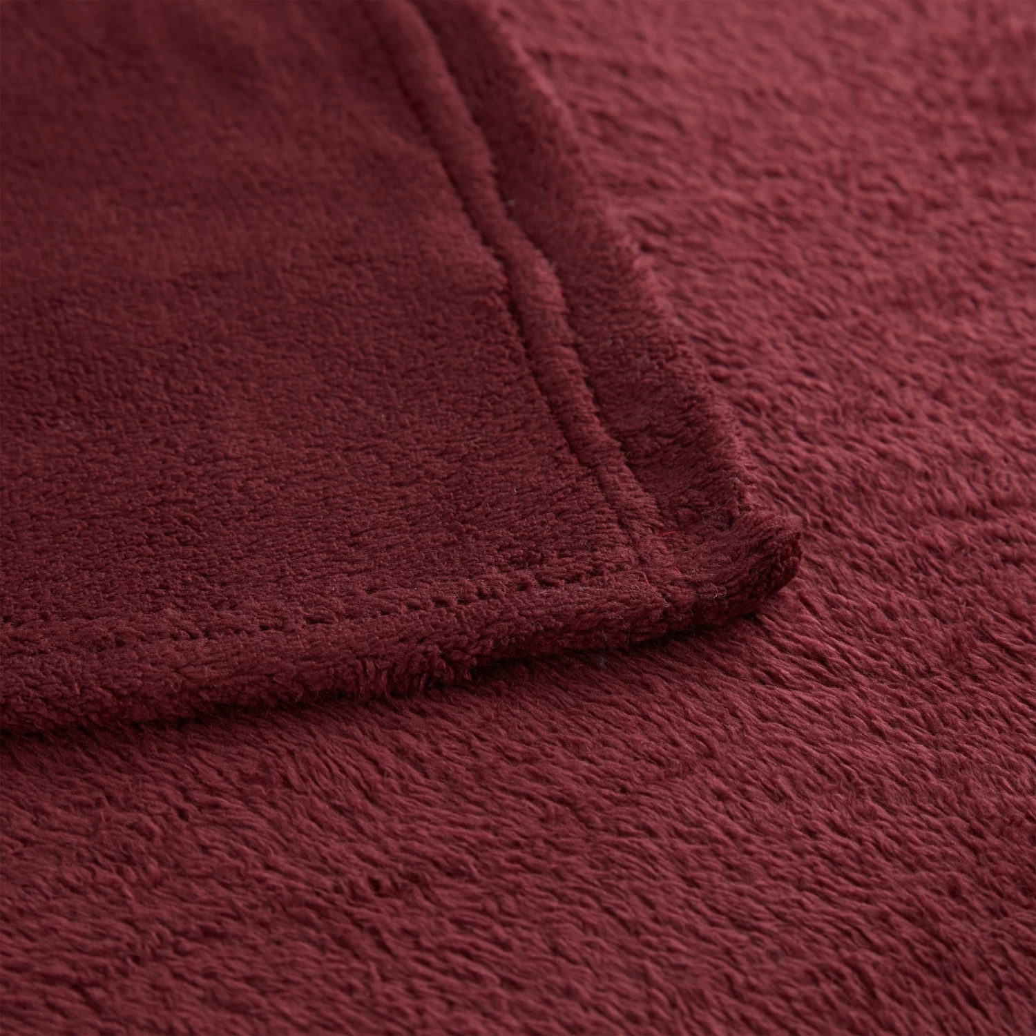 3x Kuscheldecke In Bordeaux - (B)200 X (T)220 Cm 4 3x Kuscheldecke In Bordeaux - (B)200 X (T)220 Cm – Bild 4
