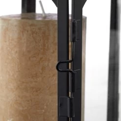 3x Laternen In Schwarz -Relaxdays relaxdays 3x laternen in schwarz 6