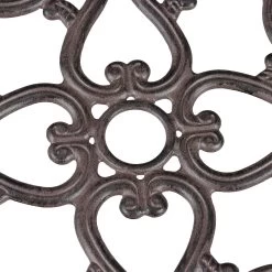 3x Pflanzenroller In Braun - Ø 38 Cm -Relaxdays relaxdays 3x pflanzenroller in braun o 38 cm 6