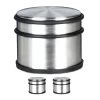 3x Türstopper In Silber