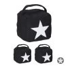 3x Türstopper "Stern" In Schwarz