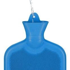 3x Wärmflasche In Blau -Relaxdays relaxdays 3x warmflasche in blau 5