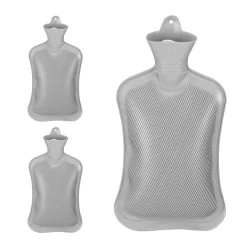 3x Wärmflasche In Grau 15 3x Wärmflasche In Grau -Relaxdays relaxdays 3x warmflasche in grau 7