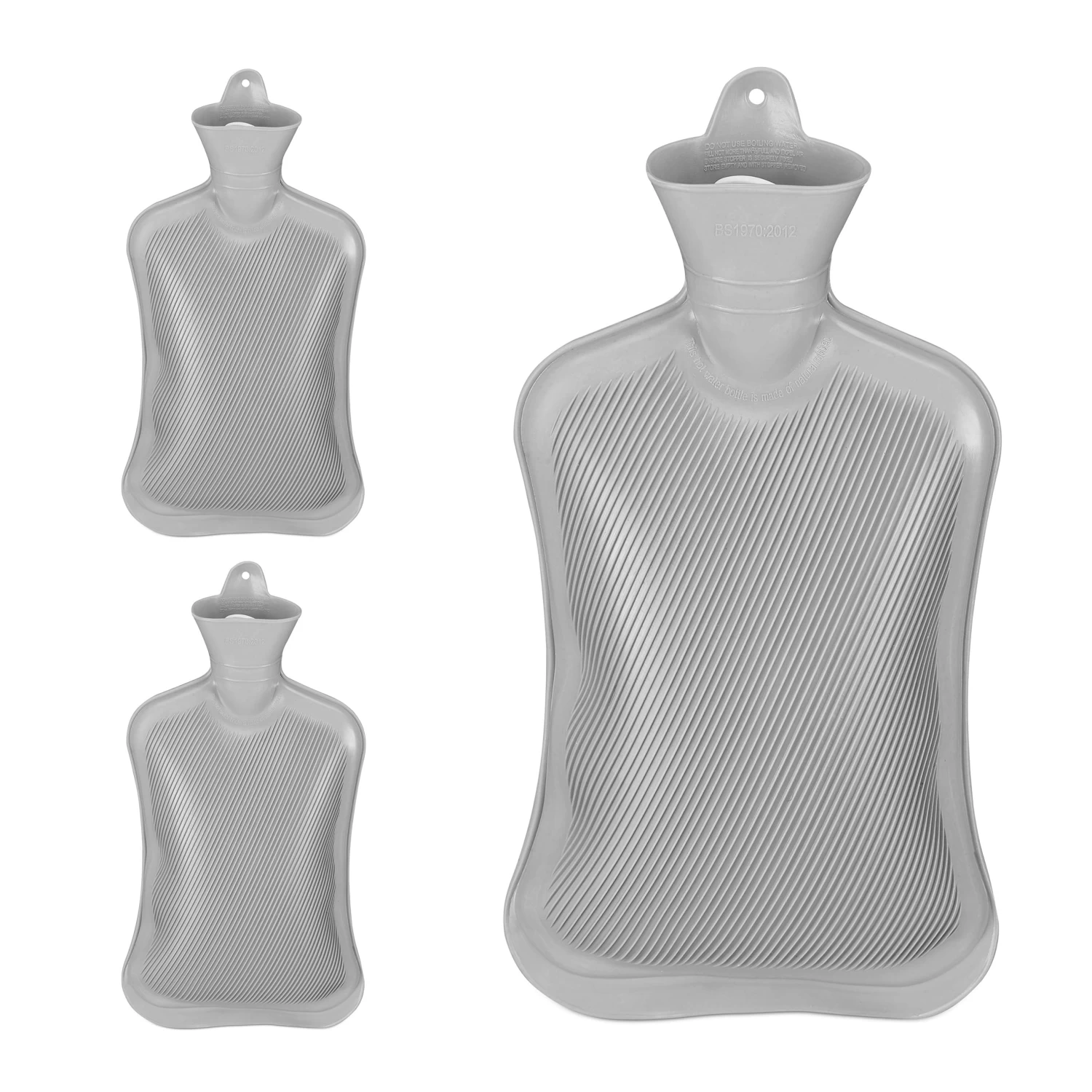 3x Wärmflasche In Grau 8 3x Wärmflasche In Grau – Bild 8