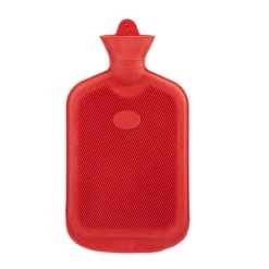 3x Wärmflasche In Rot - 2 L