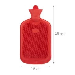 3x Wärmflasche In Rot - 2 L 11 3x Wärmflasche In Rot - 2 L -Relaxdays relaxdays 3x warmflasche in rot 2 l 3