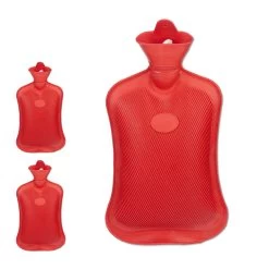 3x Wärmflasche In Rot - 2 L 15 3x Wärmflasche In Rot - 2 L -Relaxdays relaxdays 3x warmflasche in rot 2 l 7