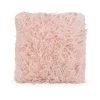 4 X Fellkissen In Rosa - (B)45 X (T)45 Cm