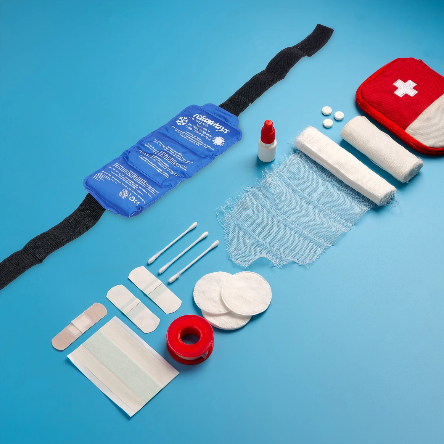 4 X Kältegürtel In Blau 2 4 X Kältegürtel In Blau – Bild 2