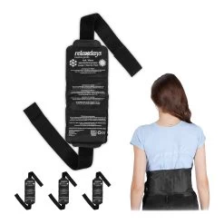 4 X Kältegürtel In Schwarz