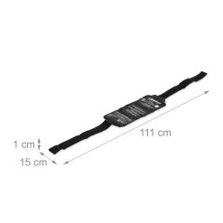 4 X Kältegürtel In Schwarz -Relaxdays relaxdays 4 x kaltegurtel in schwarz 3