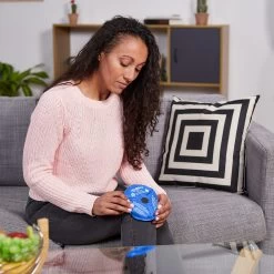 4 X Knie-Kühlpads In Blau -Relaxdays relaxdays 4 x knie kuhlpads in blau 2