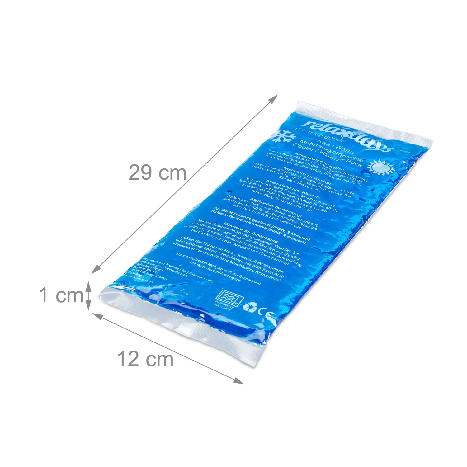 4 X Kühlpad In Blau 4 4 X Kühlpad In Blau – Bild 4